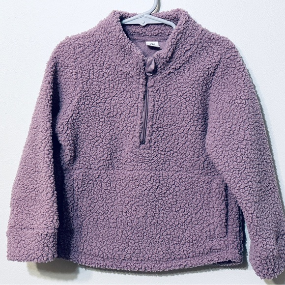 NWOT Gap Quarter Zip Sherpa Sweatshirt - Picture 6 of 7
